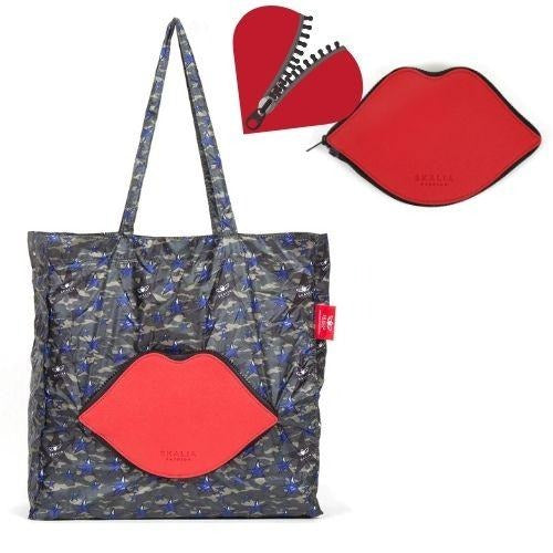 CAMOUFLAGE FOLDABLE TOTE