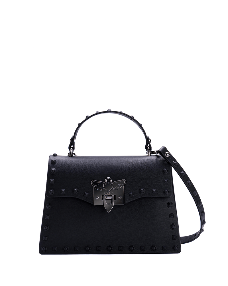 Anna Jelly Cross-Body Handbag - LIMITED QUANTITY STOCK - Black