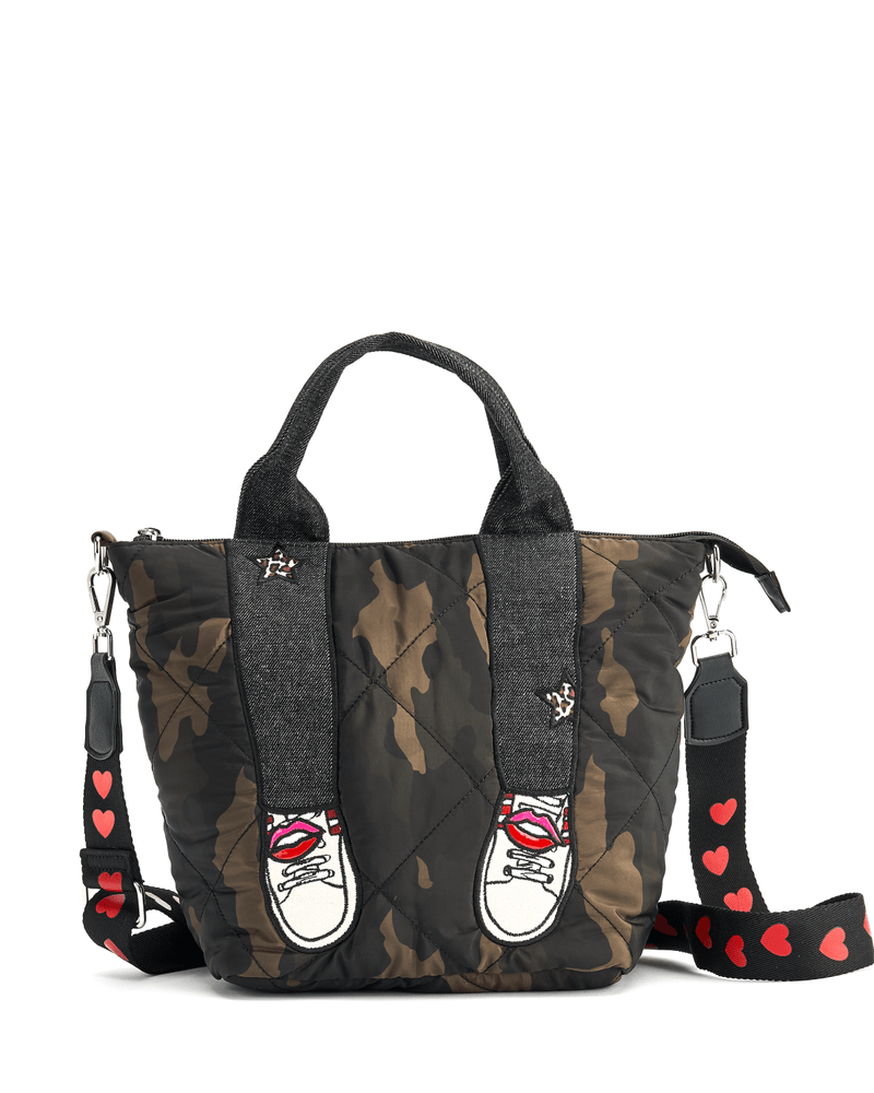 Frida Cross-Body Handbag - EXCLUSIVE DESIGN - Camo