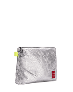 Lena Cosmetic Bag Large TYVEK - Silver
