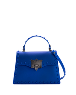 Anna Jelly Cross-Body Handbag - Blue - Medium