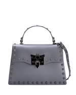 Anna Jelly Cross-Body Handbag - Grey - Large