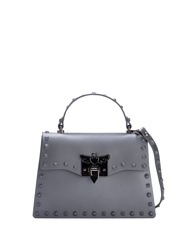 Anna Jelly Cross-Body Handbag - Grey - Medium