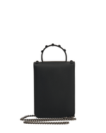 Demi Jelly Cross-Body Phone Bag - Black