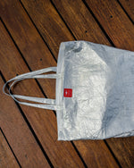 Emma Foldable Tote Bag w/pouch TYVEK - RECYCLABLE MATERIAL