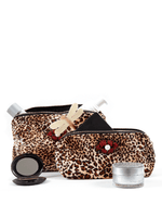 Venus Velvet Cosmetic Bag Small - Leopard